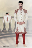 Sherwani (Custom Tailored) - (D.No.-1222) - FASHIONARM