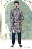 Sherwani (Custom Tailored) - (D.No.-1229) - FASHIONARM