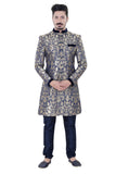 Sherwani (Custom Tailored) - (D.No.-1229) - FASHIONARM