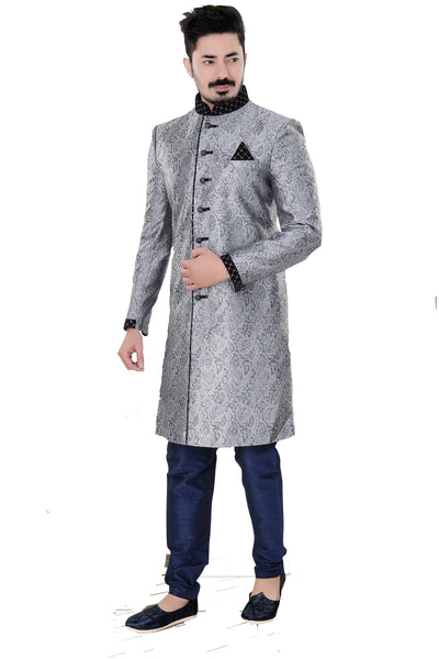 Sherwani (Custom Tailored) - (D.No.-1230) - FASHIONARM