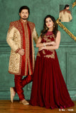 Sherwani (Custom Tailored) - (D.No.-1035) - FASHIONARM