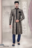 Sherwani (Custom Tailored) - (D.No.-1242) - FASHIONARM