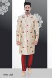 Sherwani (Custom Tailored) - (D.No.-1228) - FASHIONARM