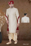Sherwani (Custom Tailored) - (D.No.-1227) - FASHIONARM