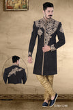 Sherwani (Custom Tailored) - (D.No.-1246) - FASHIONARM