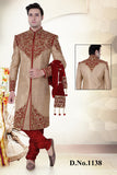 Sherwani (Custom Tailored) - (D.No.-1138) - FASHIONARM