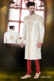 Sherwani (Custom Tailored) - (D.No.-1223) - FASHIONARM