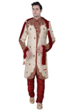 Sherwani (Custom Tailored) - (D.No.-1173) - FASHIONARM