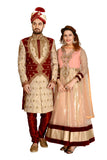 Sherwani (Custom Tailored) - (D.No.-1117) - FASHIONARM