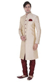 Sherwani (Custom Tailored) - (D.No.-1180) - FASHIONARM