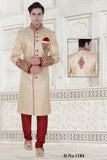 Sherwani (Custom Tailored) - (D.No.-1184) - FASHIONARM