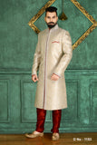 Sherwani (Custom Tailored) - (D.No.-1153) - FASHIONARM