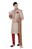 Sherwani (Custom Tailored) - (D.No.-1189) - FASHIONARM