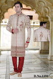 Sherwani (Custom Tailored) - (D.No.-1191) - FASHIONARM