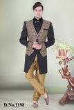 Sherwani (Custom Tailored) - (D.No.-1198) - FASHIONARM