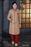 Sherwani (Custom Tailored) - (D.No.-1199) - FASHIONARM