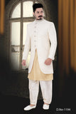 Sherwani (Custom Tailored) - (D.No.-1194) - FASHIONARM