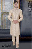 Sherwani (Custom Tailored) - (D.No.-1202) - FASHIONARM