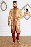 Sherwani (Custom Tailored) - (D.No.-1182) - FASHIONARM