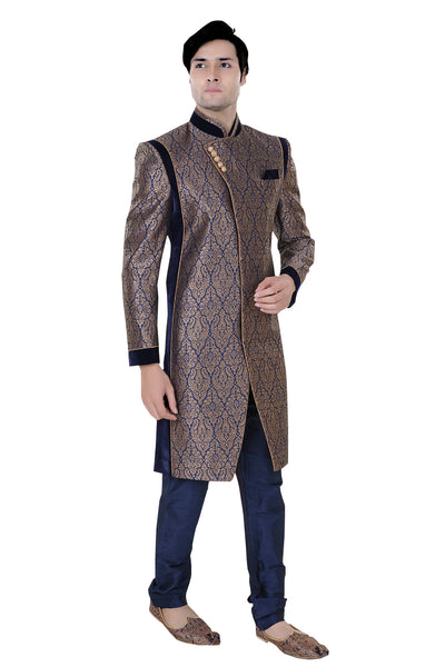 Sherwani (Custom Tailored) - (D.No.-1203) - FASHIONARM
