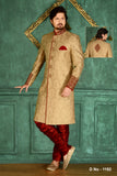 Sherwani (Custom Tailored) - (D.No.-1192) - FASHIONARM