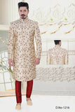 Sherwani (Custom Tailored) - (D.No.-1216) - FASHIONARM