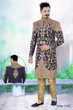 Sherwani (Custom Tailored) - (D.No.-1245) - FASHIONARM