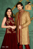 Sherwani (Custom Tailored) - (D.No.-1204) - FASHIONARM