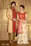 Sherwani (Custom Tailored) - (D.No.-1208) - FASHIONARM