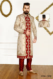 Sherwani (Custom Tailored) - (D.No.-1210) - FASHIONARM