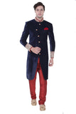 Sherwani (Custom Tailored) - (D.No.-966) - FASHIONARM