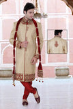 Sherwani (Custom Tailored) - (D.No.-1049-B) - FASHIONARM