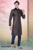 Sherwani (Custom Tailored) - (D.No.-1819) - FASHIONARM