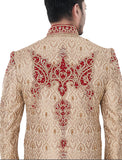 Sherwani (Custom Tailored) - (D.No.-1233) - FASHIONARM