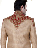 Sherwani (Custom Tailored) - (D.No.-1138) - FASHIONARM