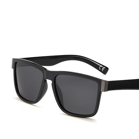 Classic Black Frame Polarized Sunglasses PL278 - FASHIONARM