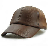 Leather Baseball Snapback Caps - FASHIONARM