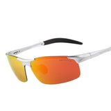 Aluminium Rimless Polarized Sunglasses S8277 - FASHIONARM