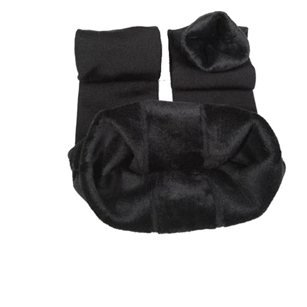 Warm High Waist Thick Velvet Leggings - FASHIONARM