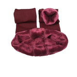 Warm High Waist Thick Velvet Leggings - FASHIONARM