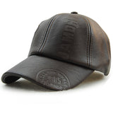 Leather Baseball Snapback Caps - FASHIONARM