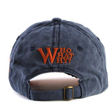 W Cotton Baseball Snapback Caps - FASHIONARM