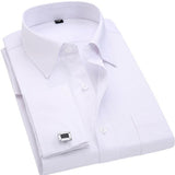 French Cufflinks Business Dress Shirts - FASHIONARM