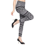 High Waist Soft Print Leggings - FASHIONARM