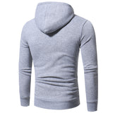 Letter Print Casual Hoodies - FASHIONARM