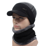 Woolen Scarf And Knitted Caps - FASHIONARM
