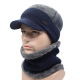 Woolen Scarf And Knitted Caps - FASHIONARM