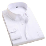 Solid Color Dress Shirts - FASHIONARM