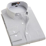 Solid Color Dress Shirts - FASHIONARM