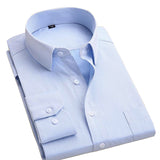 Solid Color Dress Shirts - FASHIONARM